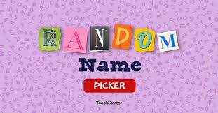 Random Name Picker